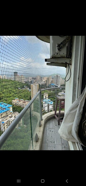 Balcony in 2 BHK Apartment at Dedhia El Canto, Ghodbunder Road – for Sale