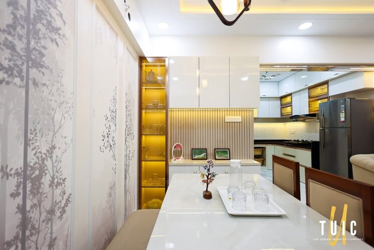 Kitchen, chandra-panorama 4 Bedroom 1655 Sq.Ft. Apartment In Sushant Golf City Lucknow 8068091