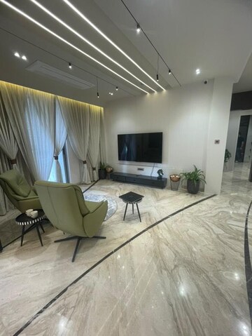 Living Room in 4 BHK Apartment at Nirman Nirvana, Aundh – for Sale