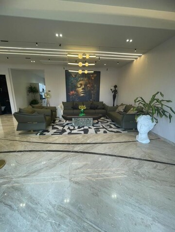 Living Room in 4 BHK Apartment at Nirman Nirvana, Aundh – for Sale