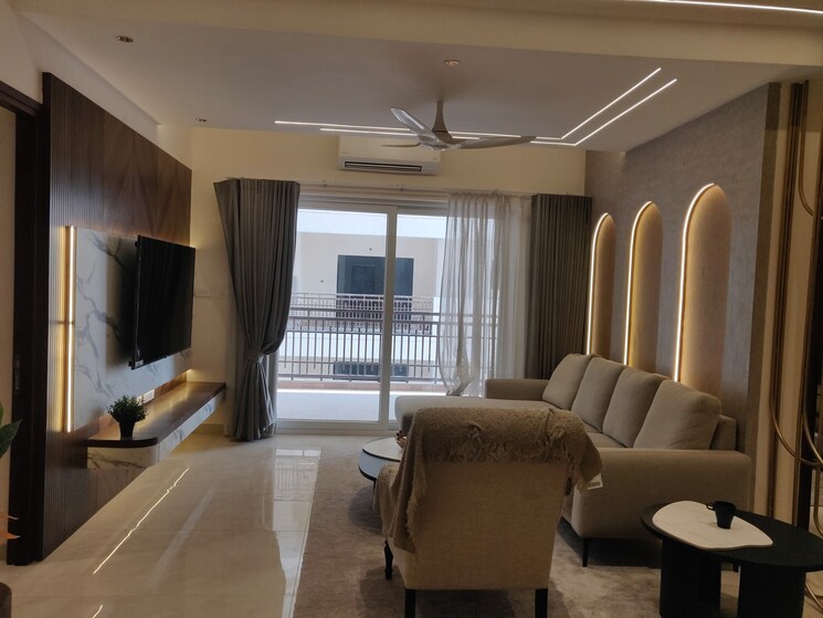 Living Room, sunrise-valley-attapur 4 Bedroom 3400 Sq.Ft. Apartment In Attapur Hyderabad 8068195