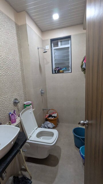 Bathroom in 2 BHK Apartment at Mahape – for Rent