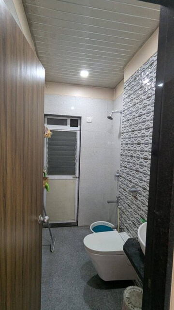 Bathroom in 2 BHK Apartment at Mahape – for Rent