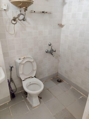 Bathroom in 2 BHK Builder Floor at Vatika India Next, Sector 82 – for Rent
