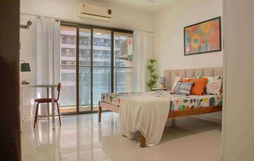 Living Room in 2 BHK Apartment at Castle Rock, Powai – for Rent