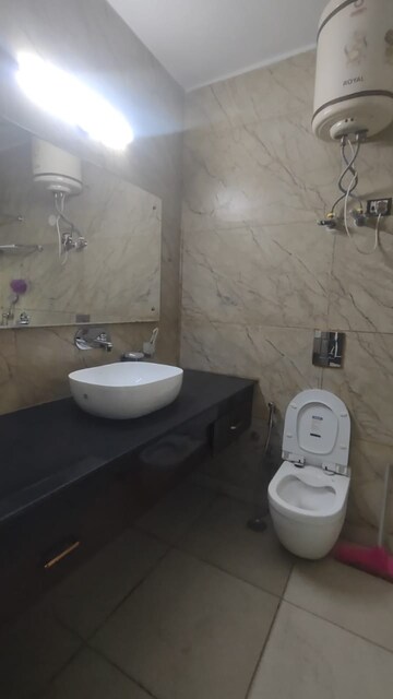 Bathroom in 3 BHK Apartment at Chittaranjan Park – for Sale