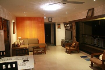 Living Room in 2 BHK Apartment at Castle Rock, Powai – for Rent