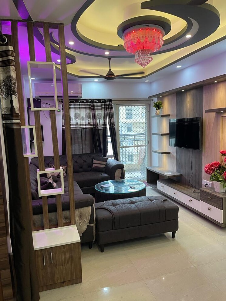 Living Room, milan-earth 2 Bedroom 1080 Sq.Ft. Apartment In Raj Nagar Extension Ghaziabad 8068286
