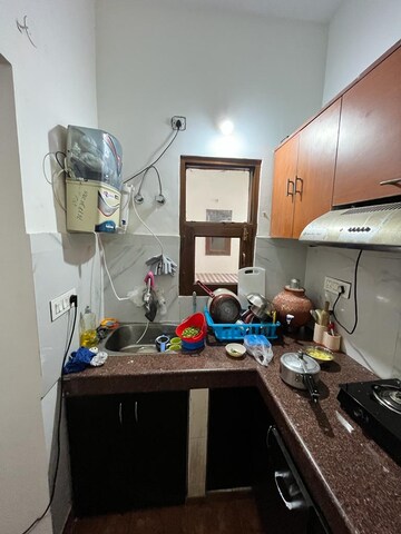 Kitchen in 1 RK Apartment at Sector 23a – for Rent