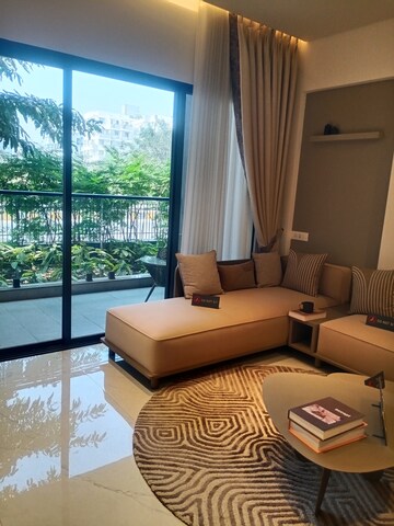 Living Room in 3 BHK Apartment at Nirman Nirvana, Aundh – for Sale