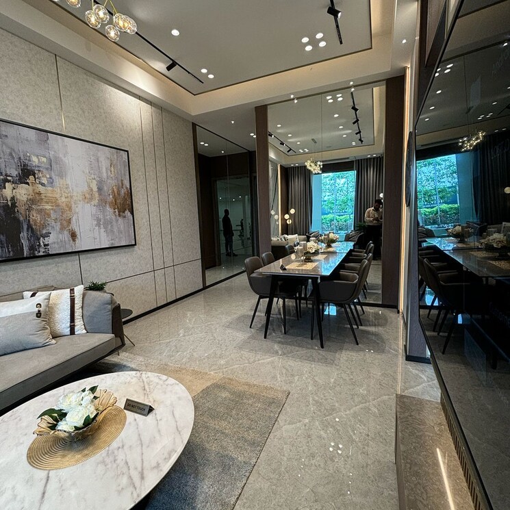 Living Room, ruparel-stardom 2 Bedroom 737 Sq.Ft. Apartment In Malad West Mumbai 8068385