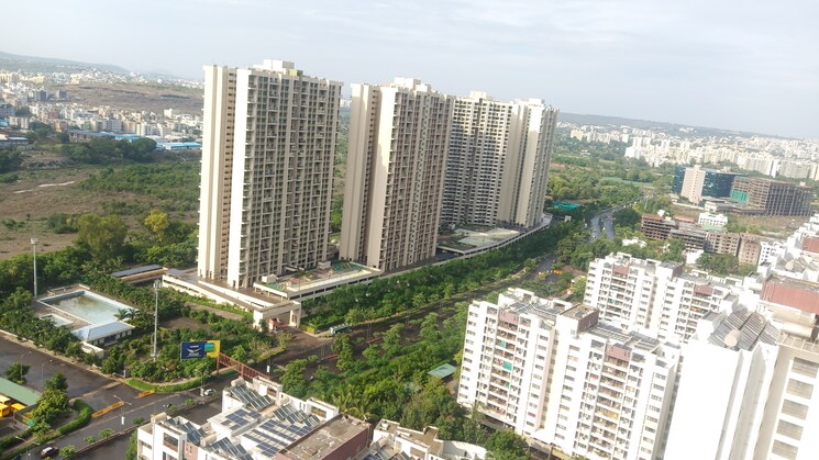 Exterior View, nanded-city-pancham 2 Bedroom 606 Sq.Ft. Apartment In Nanded Pune 8068375