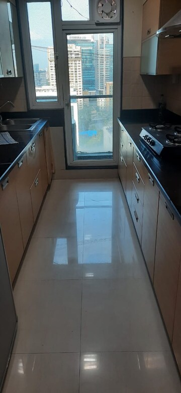 Kitchen in 2 BHK Apartment at Raheja Atlantis, Lower Parel – for Sale