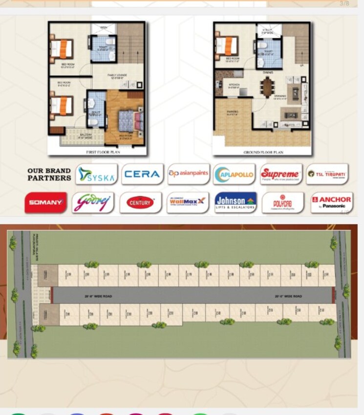 Floor Plan, sector 12 greater noida 4 Bedroom 1825 Sq.Ft. Villa In Sector 12 Greater Noida Greater Noida 8066840