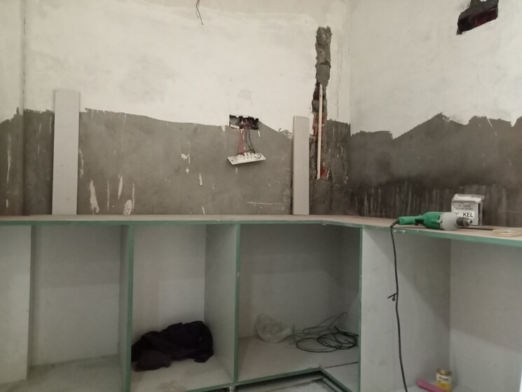 Kitchen, mahavir enclave 1 3 Bedroom 1100 Sq.Ft. Builder Floor In Mahavir Enclave 1 Delhi 8068415