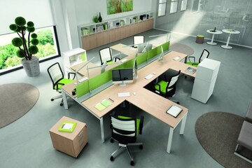 Team Area in  Office Space at Marvel Kyra, Magarpatta City – for Rent
