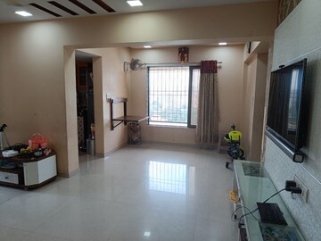 Living Room in 2 BHK Apartment at Cosmos Jewels, Ghodbunder Road – for Rent