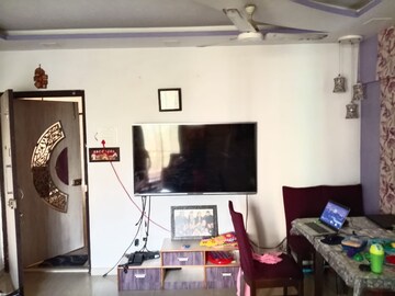 Living Room in 2.5 BHK Apartment at Rosa Gardenia, Ghodbunder Road – for Sale