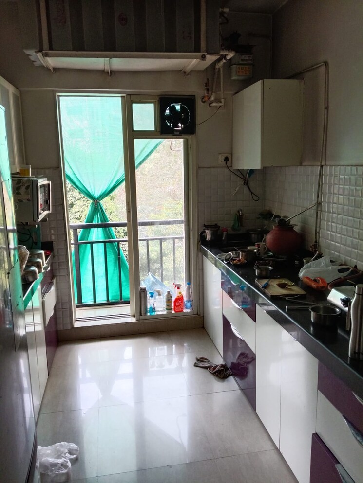 Kitchen, rosa-gardenia 2.5 Bedroom 850 Sq.Ft. Apartment In Ghodbunder Road Thane 8068532