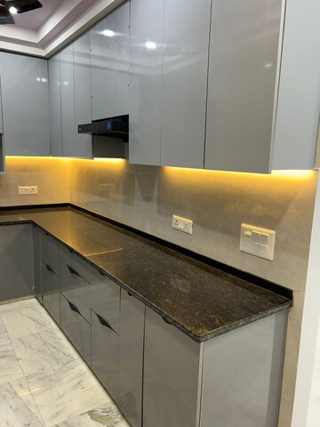 Kitchen in 2 BHK Builder Floor at Malviya Nagar – for Rent