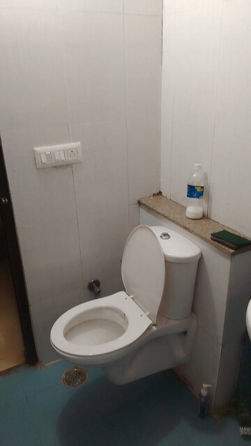 Attached Bathroom in 1 BHK Builder Floor at Dhakoli Village – for Rent