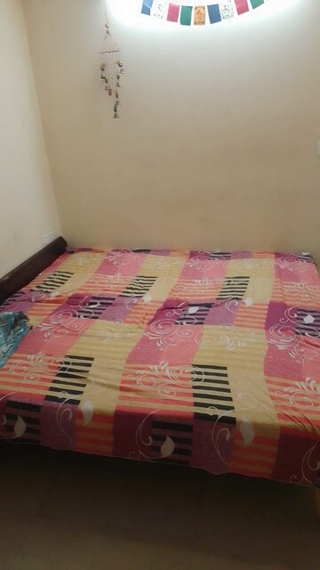 Bedroom in 1 BHK Builder Floor at Dhakoli Village – for Rent