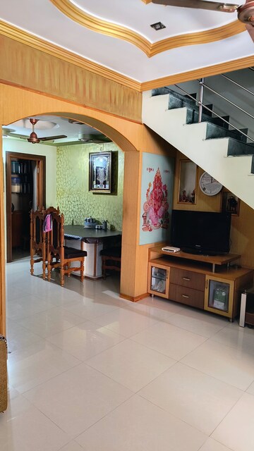 Living Room in 3 BHK Apartment at Goyal Intercity, Memnagar – for Rent