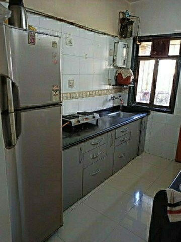 Kitchen in 2 BHK Apartment at Siddhi Highland Park, Kolshet Road – for Rent
