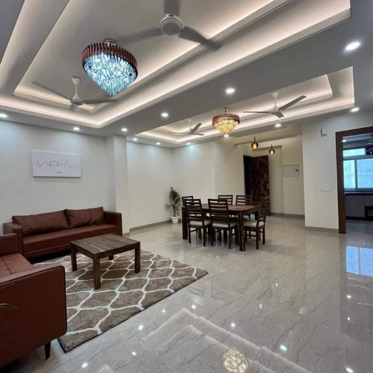 3 BHK + Servant Room,Extra Room Builder Floor For Sale in JMS Primeland