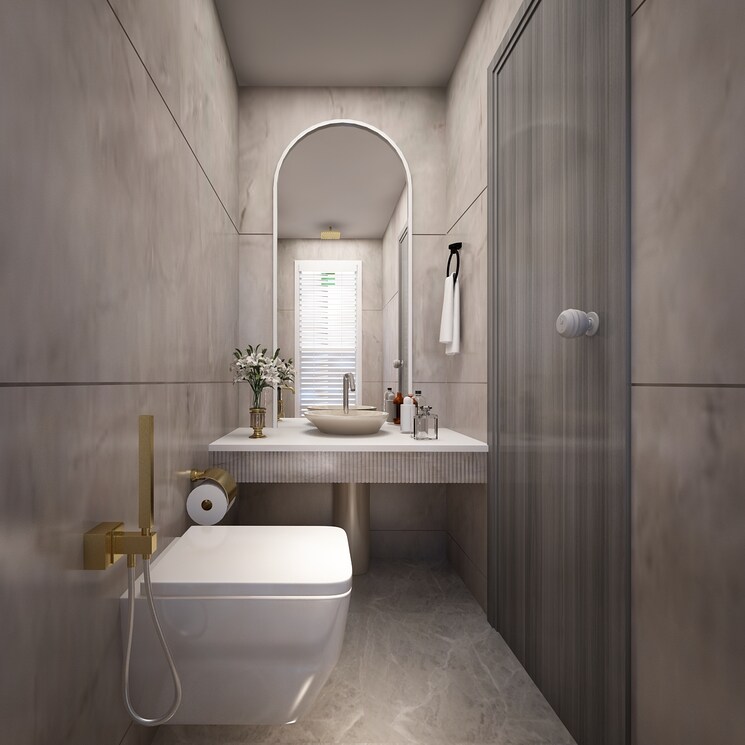 Bathroom, ariha-vincere 2 Bedroom 755 Sq.Ft. Apartment In Goregaon West Mumbai 8068794