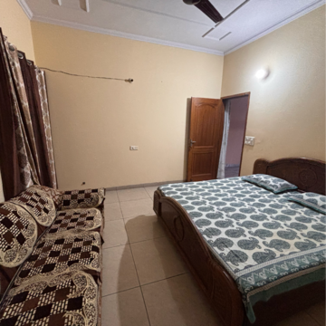 Bedroom in 1 BHK Builder Floor at Sarabha Nagar – for Rent
