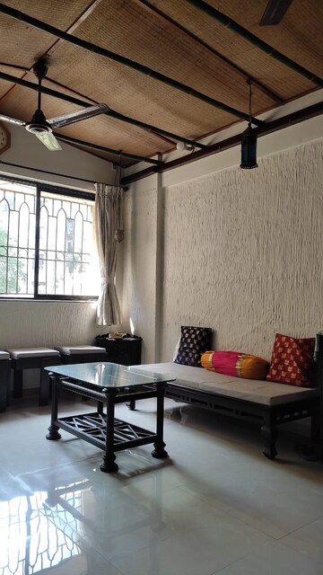 Living Room in 1 BHK Apartment at Vijay Wimbledon Park, Vartak Nagar – for Sale