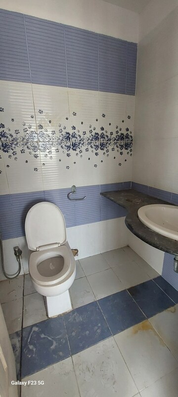 Bathroom in 3 BHK Apartment at Nanded Asawari, Nanded – for Rent