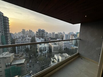 Balcony in 3 BHK Apartment at Bandra West – for Rent