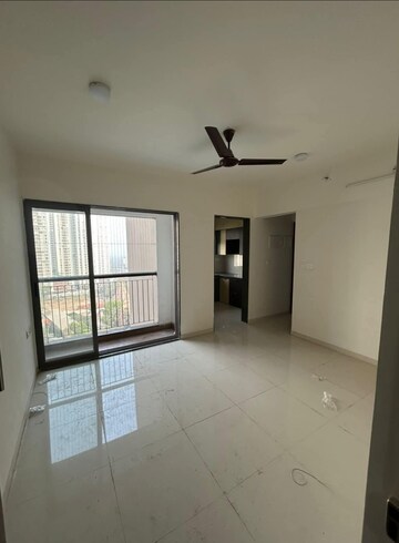 Living Room in 1 BHK Apartment at Runwal Eirene Part 1, Balkum Pada – for Rent