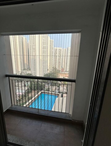 Balcony in 1 BHK Apartment at Runwal Eirene Part 1, Balkum Pada – for Rent