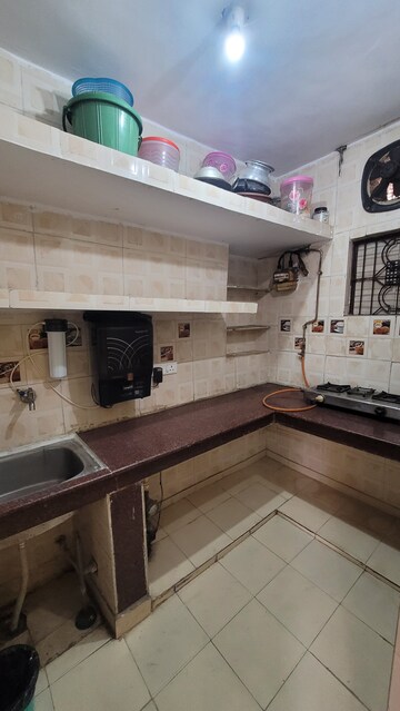 Kitchen in 1 BHK Apartment at Dilshad Garden – for Rent