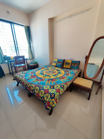 Bedroom in 2 BHK Apartment at Gulmohar Goldcoast, Kharadi – for Rent
