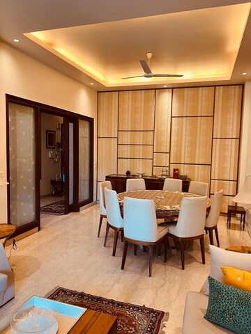 Building Lobby in 4 BHK Apartment at Panchsheel Park – for Rent