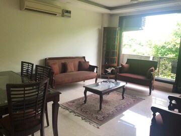 Living Room in 3 BHK Apartment at Safdarjang Enclave – for Sale