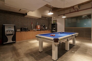 Kitchen in  Co-working Space at Udyog Vihar Phase 4 – for Rent