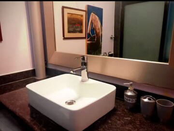 Bathroom in 3 BHK Apartment at Atur Apartments, Colaba – for Rent