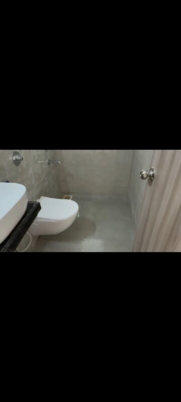 Bathroom in 2 BHK Apartment at Ashar Axis, Majiwada – for Rent