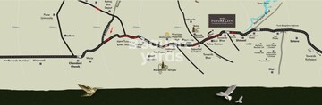  Plot – Map Location View at SVB Future City, Khed Shivapur - for Sale