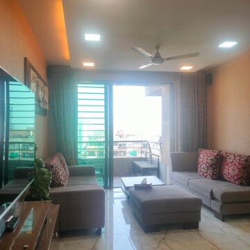 Living Room in 2.5 BHK Apartment at Oberoi Springs, Andheri West – for Rent
