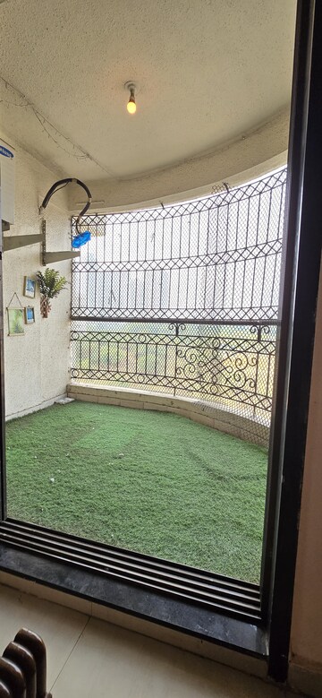 Balcony in 2 BHK Apartment at Shree Ambika Complex, Ghansoli – for Rent