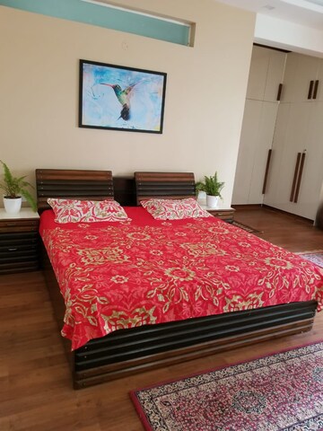 Bedroom in 3 BHK Apartment at Adarsh Palm Retreat, Marathahalli Orr – for Rent