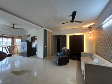 Living Room in 3 BHK Apartment at Adarsh Palm Retreat, Marathahalli Orr – for Rent