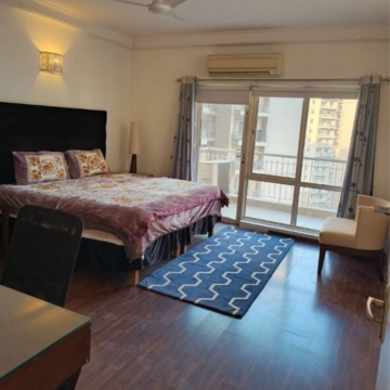Bedroom in 4 BHK Apartment at ATS Triumph, Dhanwapur – for Rent