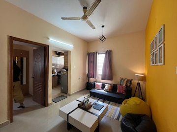 Living Room in 2 BHK Builder Floor at Hsr Layout – for Rent